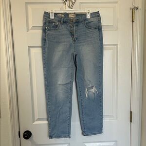 Universal Thread Light Blue Ankle Jeans